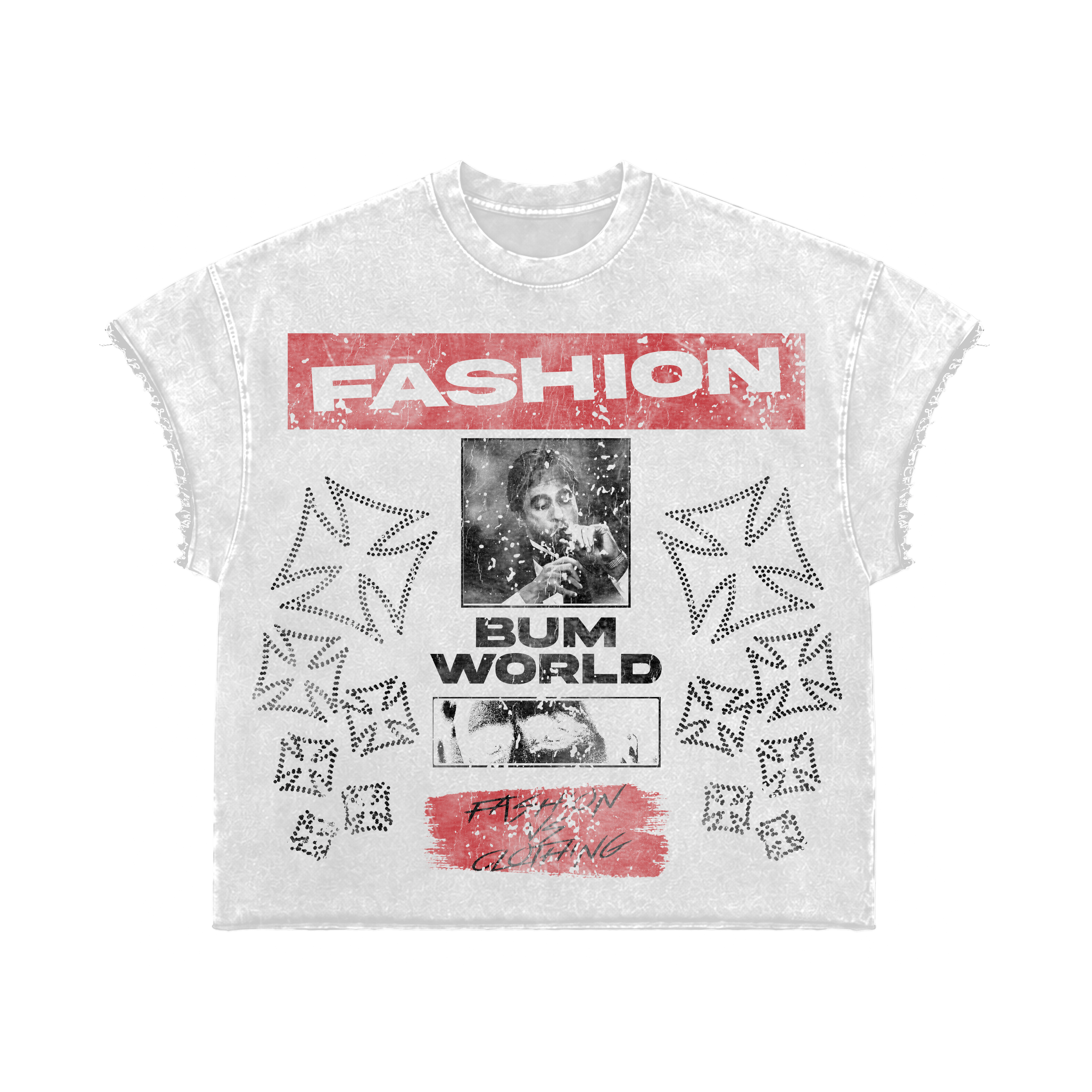 White Bum-World Shirt